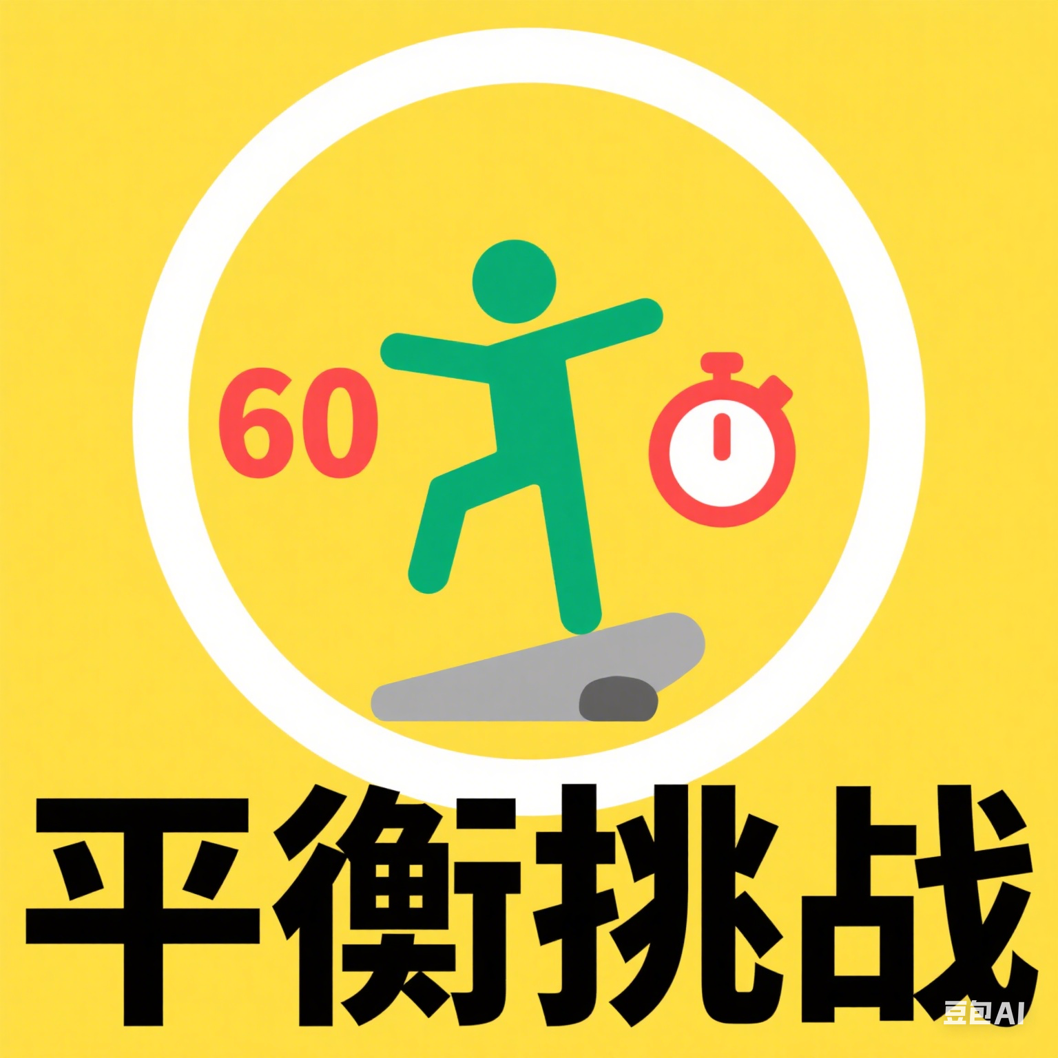 60 Second Balance Challenge