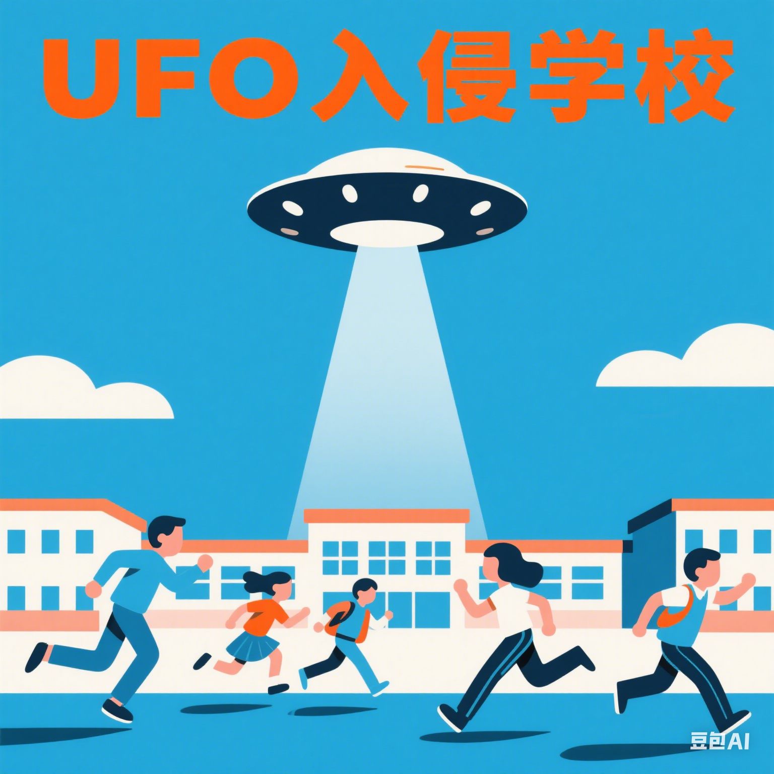 UFO入侵学校