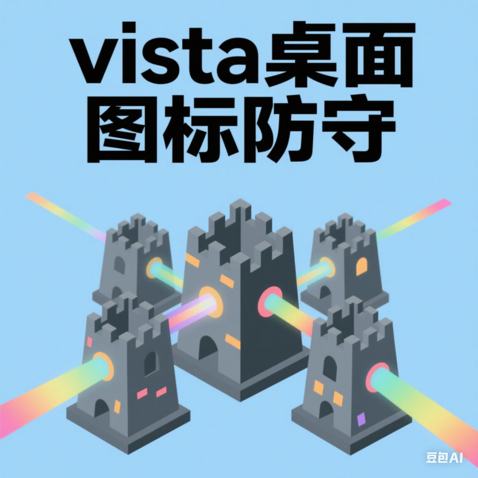 Vista Desktop Icon Defense