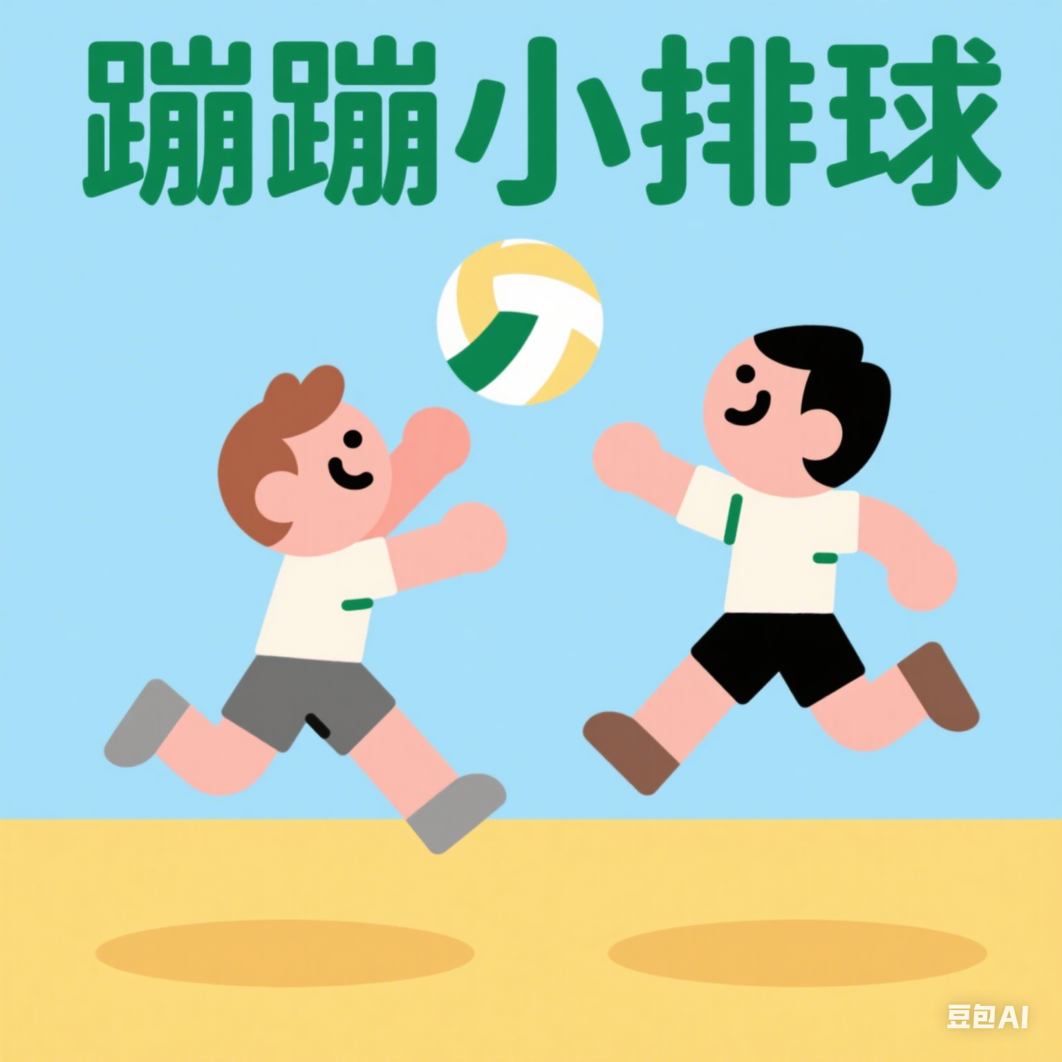 蹦蹦小排球